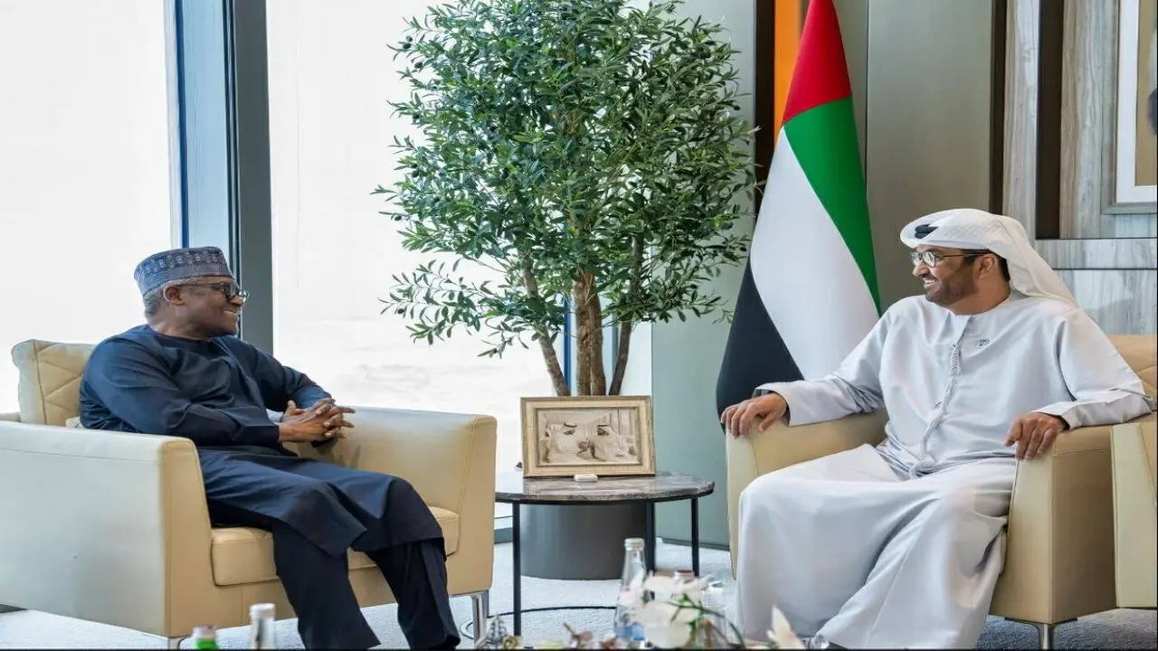 الجابر يناقش مع رئيس دانغوتي تعزيز طاقة التكرير في إفريقيا